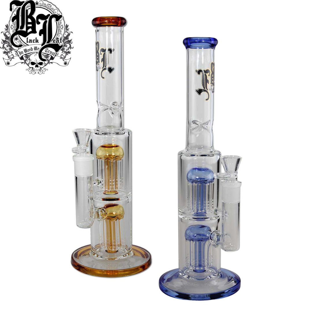 Perkolatorbong, Black Leaf®, Double Tree, alle Farben